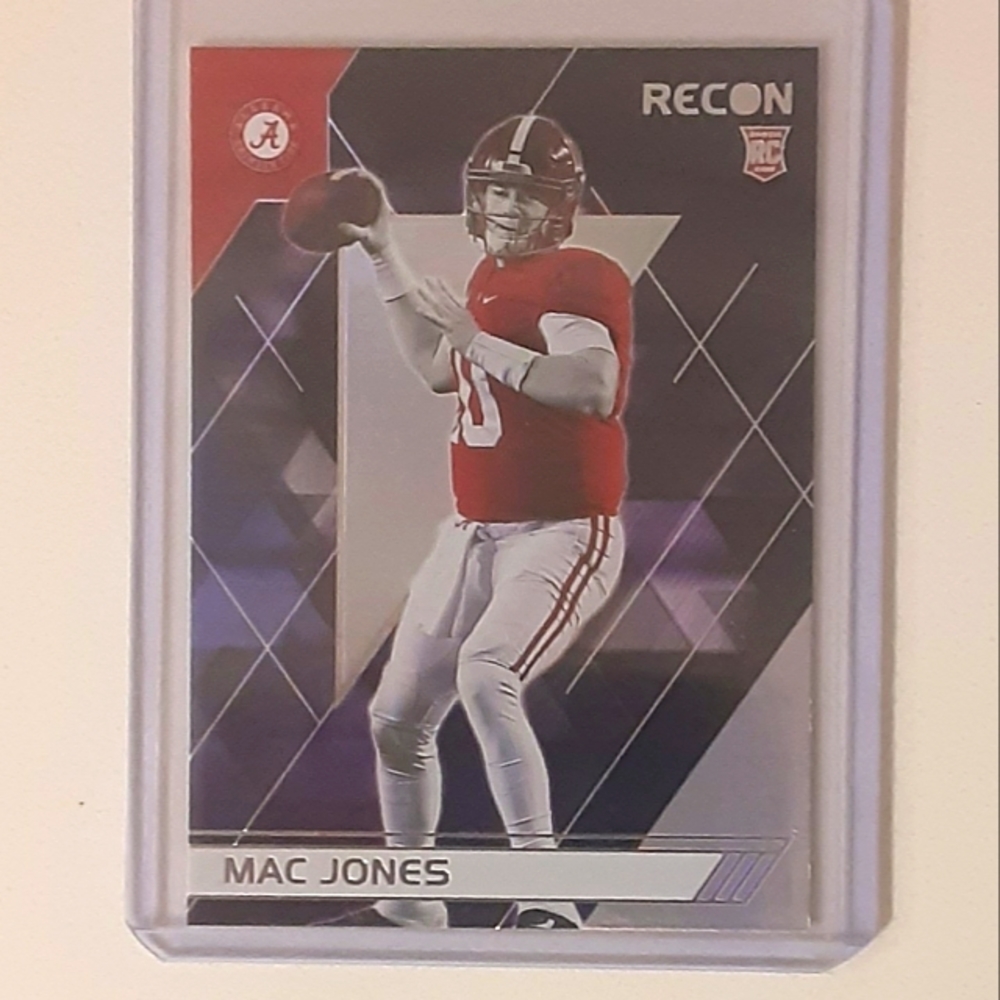 MAC JONES FOOTBALL CARD